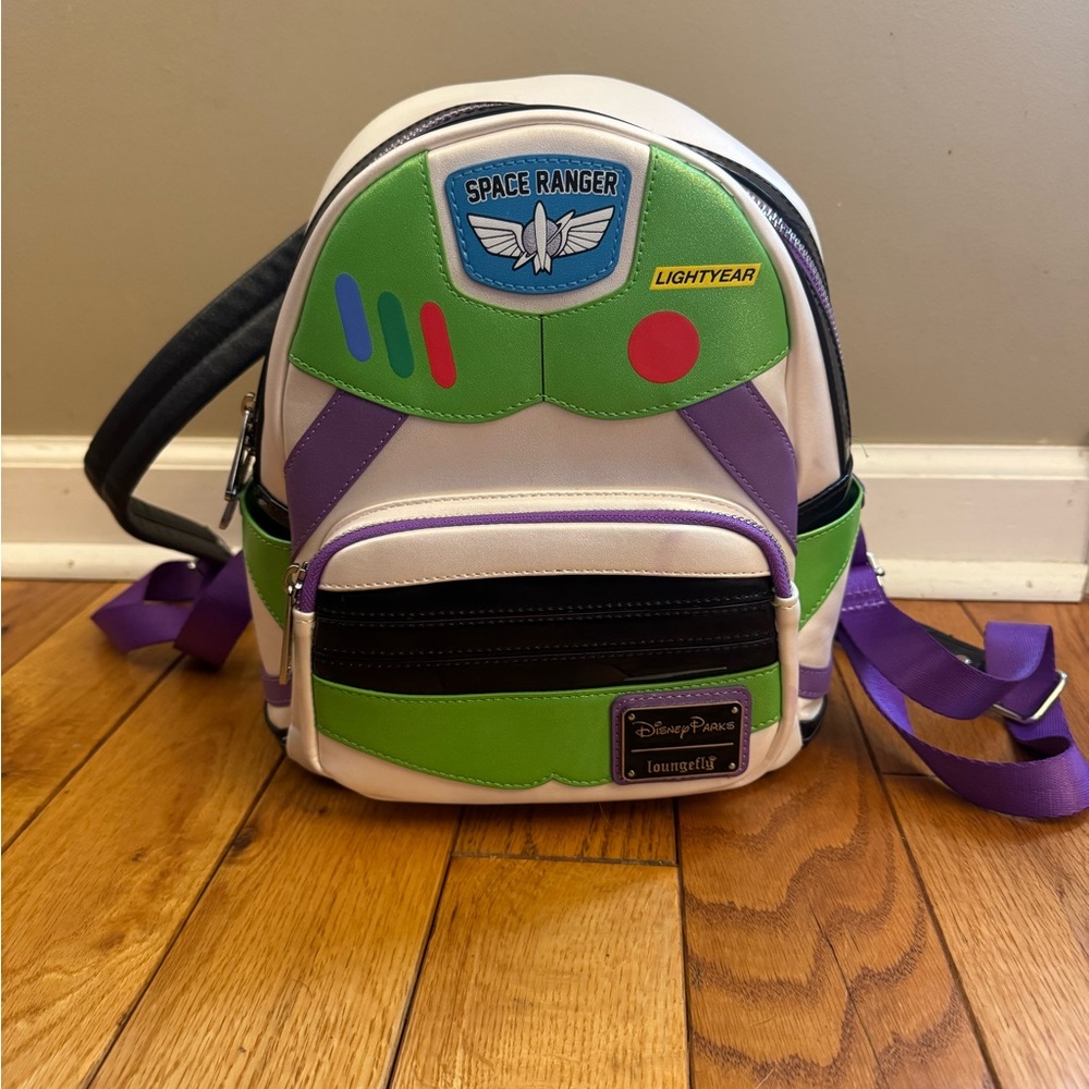 Disney Space Ranger Backpack - Green, Purple, Black